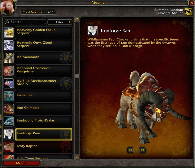 Illustration for article titled Blizzard Adds Silly Mount Descriptions In Warlords of Draenor Beta